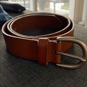 American eagle brown belt size m